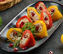 Рулетики из сладкого перца