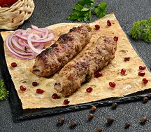 Люля-кебаб из свинины с говядиной