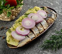 Сельдь с картофелем