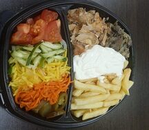 Шаверма Грибная на Тарелке