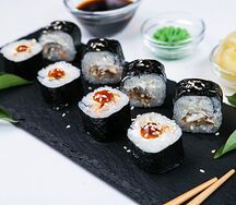 Ролл сливочный угорь (new)