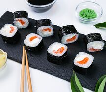 Ролл cливочный лосось (new)