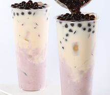 Таро пюре и тапиока 