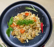 Тепаньяки с курицей