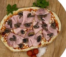 Римская пицца Ветчина Грибы