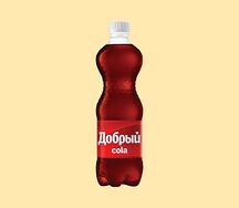 Добрый Кола в бутылке