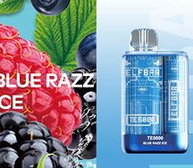 Elf Bar TE 5000 puffs Blue Razz Ice