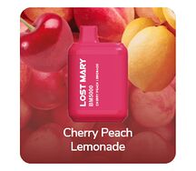 Lost Mary cherry, peach and lemonade 5000