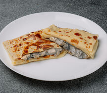 Блин с курицей и грибами Сочный