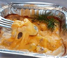 Жюльен с грибами
