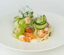 Цезарь с креветками