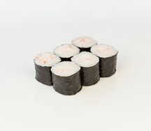 Ролл с тигровой креветкой