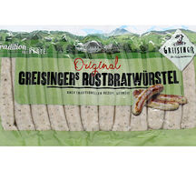Երշիկ Greisinger Բրատվուրստ խորովածի համար եփած