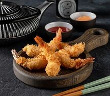 Креветки темпура