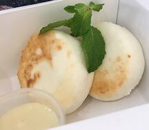 Сырники со сгущенкой
