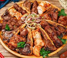 Ассорти из шашлыков со свининой