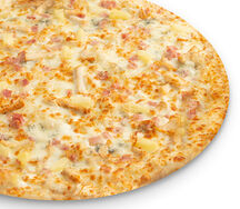 Пицца С ананасом и беконом