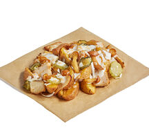 Картофель с курицей и опятами