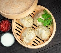 Манты с картофелем