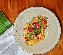 Паста с копченой уткой