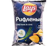 Չիպս Լեյս մեծ ծալքավոր թթվասեր