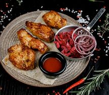 Шашлык из куриного филе
