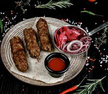 Люля-кебаб из ягнёнка