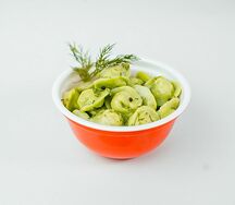 Пельмени сырные со шпинатом