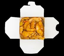 Вок Курица в кисло-сладком соусе с овощами