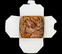 Вок Говядина в кисло-сладком соусе с овощами