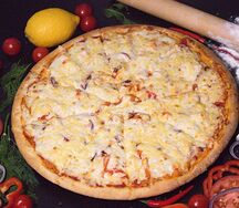 Пицца с морепродуктами 35см