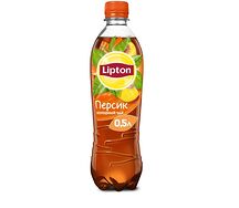 Lipton чай чёрный с персиком