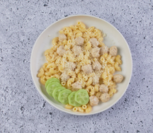 Куриные фрикадельки с макарошками
