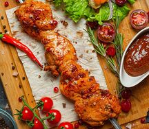 Шашлык из куриной грудки