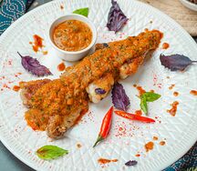 Куриные крылышки в остром соусе