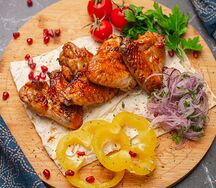 Шашлык из куриных крыльев