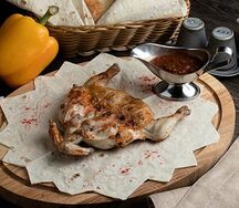 Цыпленок на мангале