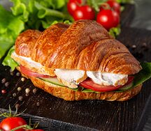 Круассан с ветчиной и сыром