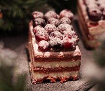 Пирожное Клюковка