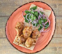 Шашлык из куриного бедра