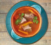 Хашлама с говядиной