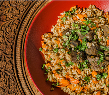 Плов с говядиной