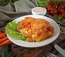 Горбуша запеченная