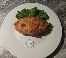 Куриное филе с творогом и зеленью