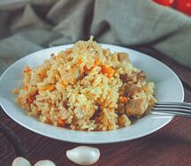 Плов из свинины