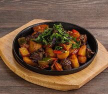 Жаркое по-домашнему с куриным филе