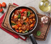 Жаркое с курицей