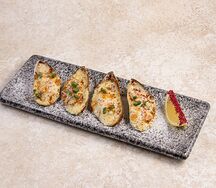 Мидии под соусом Дорблю