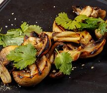 Шампиньоны гриль