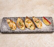 Мидии под трюфельным соусом